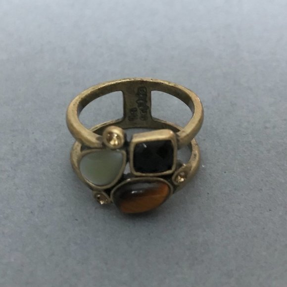 Lia Sophia Multi Stone Ring - Picture 2 of 2